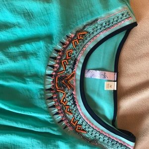 Turquoise dress from Francesca’s!